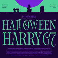 Halloween Harry G7 - Halloween Font