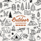 Hand-drawn Outdoor Illustrations