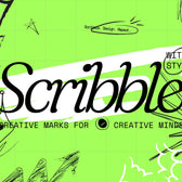 Hand Drawn Scribble Marker Element Pack