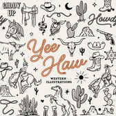 Hand-drawn Western Illustrations