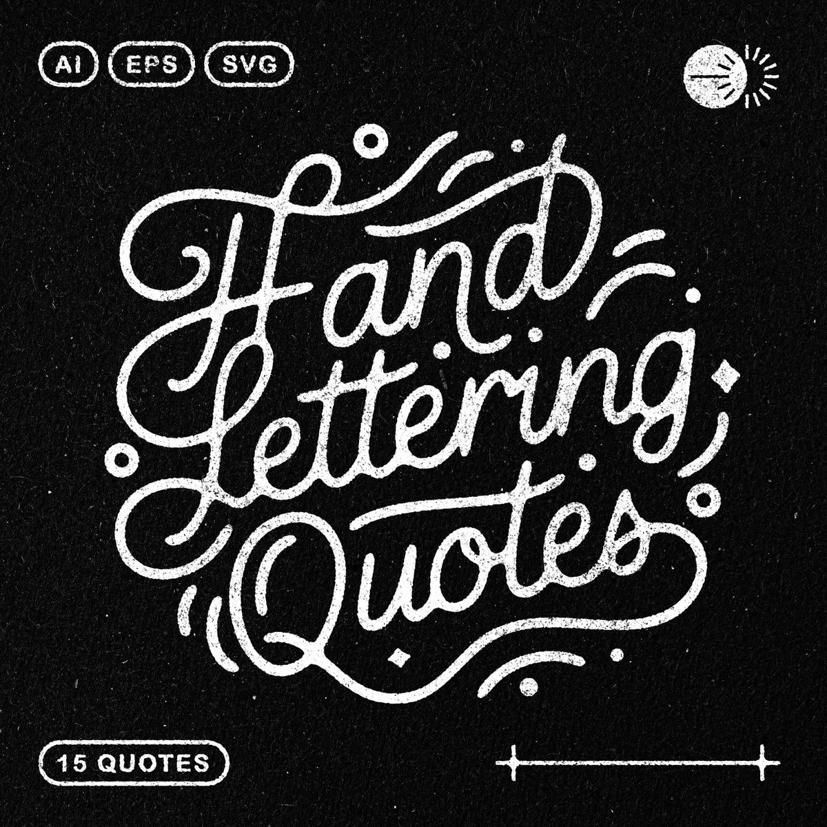 Hand-Lettering Quotes + Bonus Effect by Pixelbuddha
