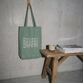 Hanging Canvas Tote Bag Mockup
