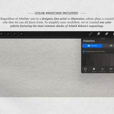 Hans Sebald Beham Procreate Kit
