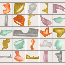 HAPPY CLUSTERS Gouache Shapes