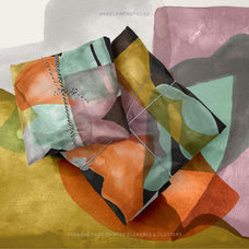 HAPPY CLUSTERS Gouache Shapes