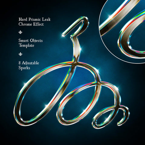 Hard Prismic Leak Chrome Effect