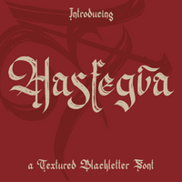 Hasfegia - Gothic Grunge Font