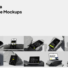 Hasnia Device Mockups