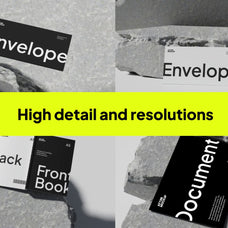 Hasnia Stationery Mockups