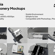 Hasnia Stationery Mockups