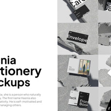 Hasnia Stationery Mockups