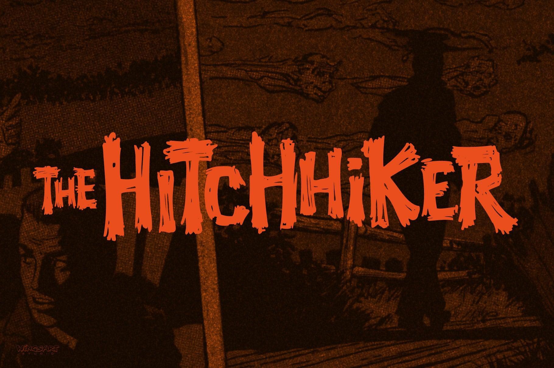 Hatchet Job - A Halloween Brush Font
