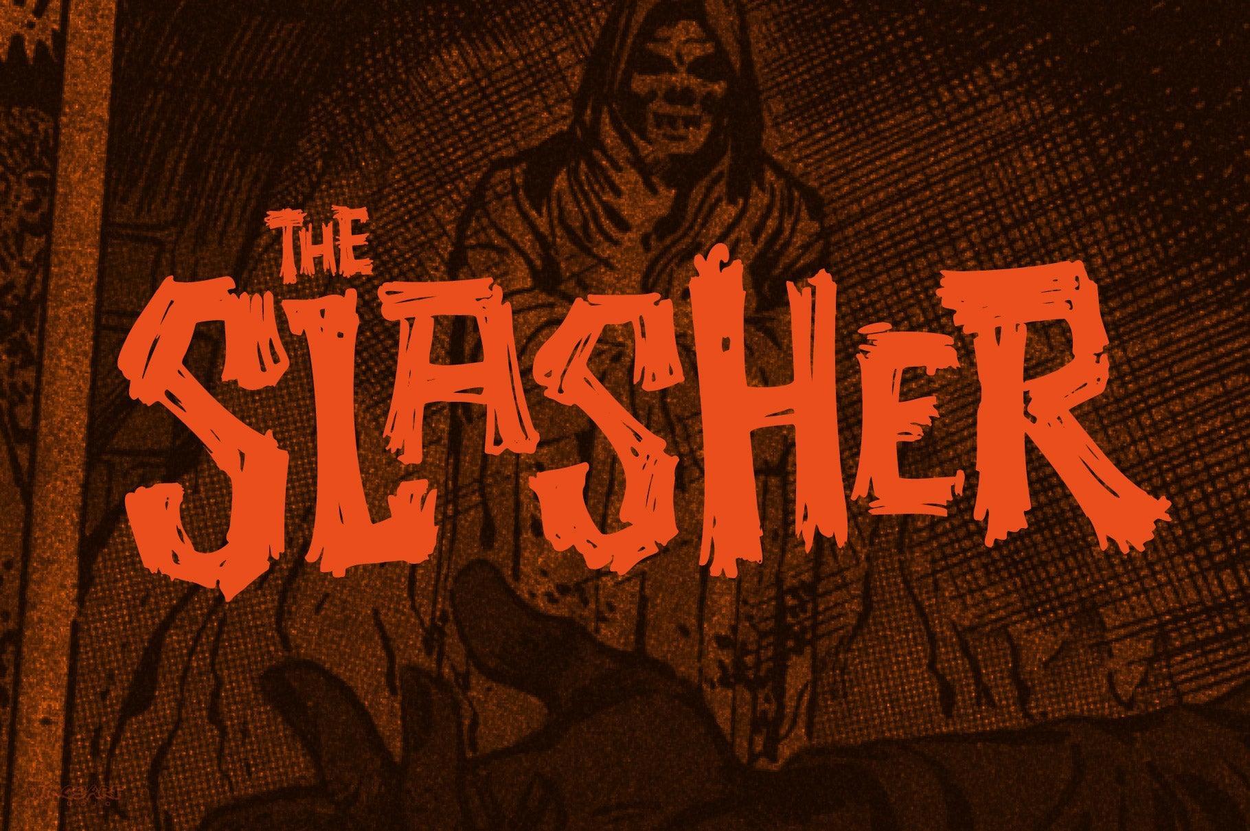 Hatchet Job - A Halloween Brush Font