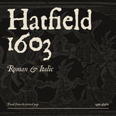 Hatfield 1603 Font