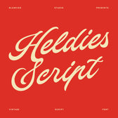 Heldies Script Font – Retro Script with Timeless Charm