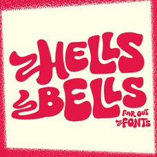 Hells Bells: 1970s Bell Bottom Font