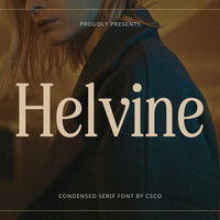 Helvine – Condensed Serif