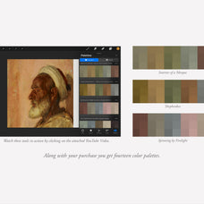 Henry Ossawa Tanner Procreate Kit