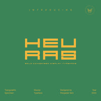 Heuras - Condensed Bold Sans