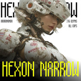 Hexon Narrow Display Font