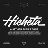 Hicheta a Modern Stylish Script Font