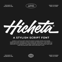 Hicheta a Modern Stylish Script Font