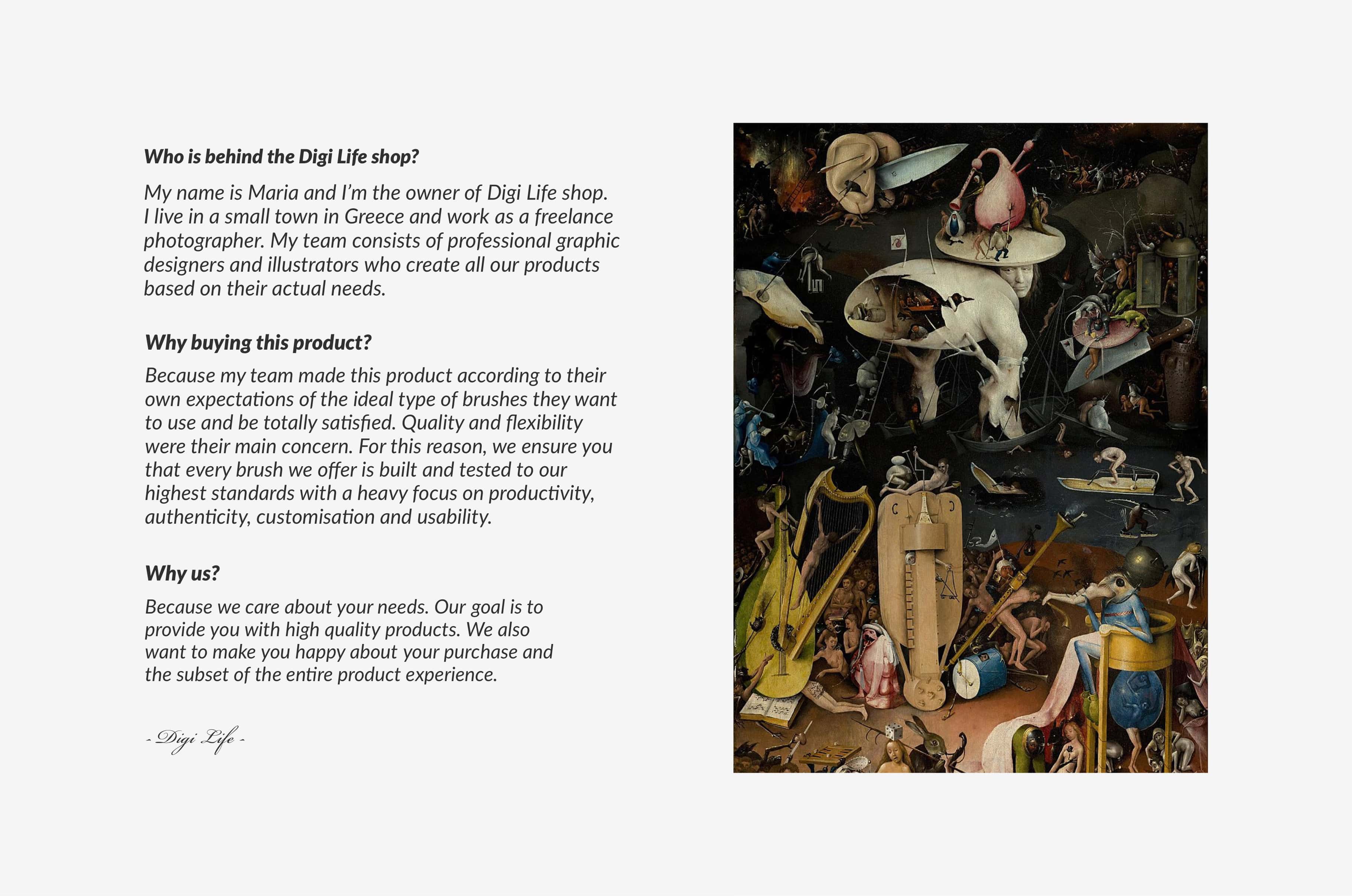 Hieronymus Bosch Procreate Brushes & Color Palettes