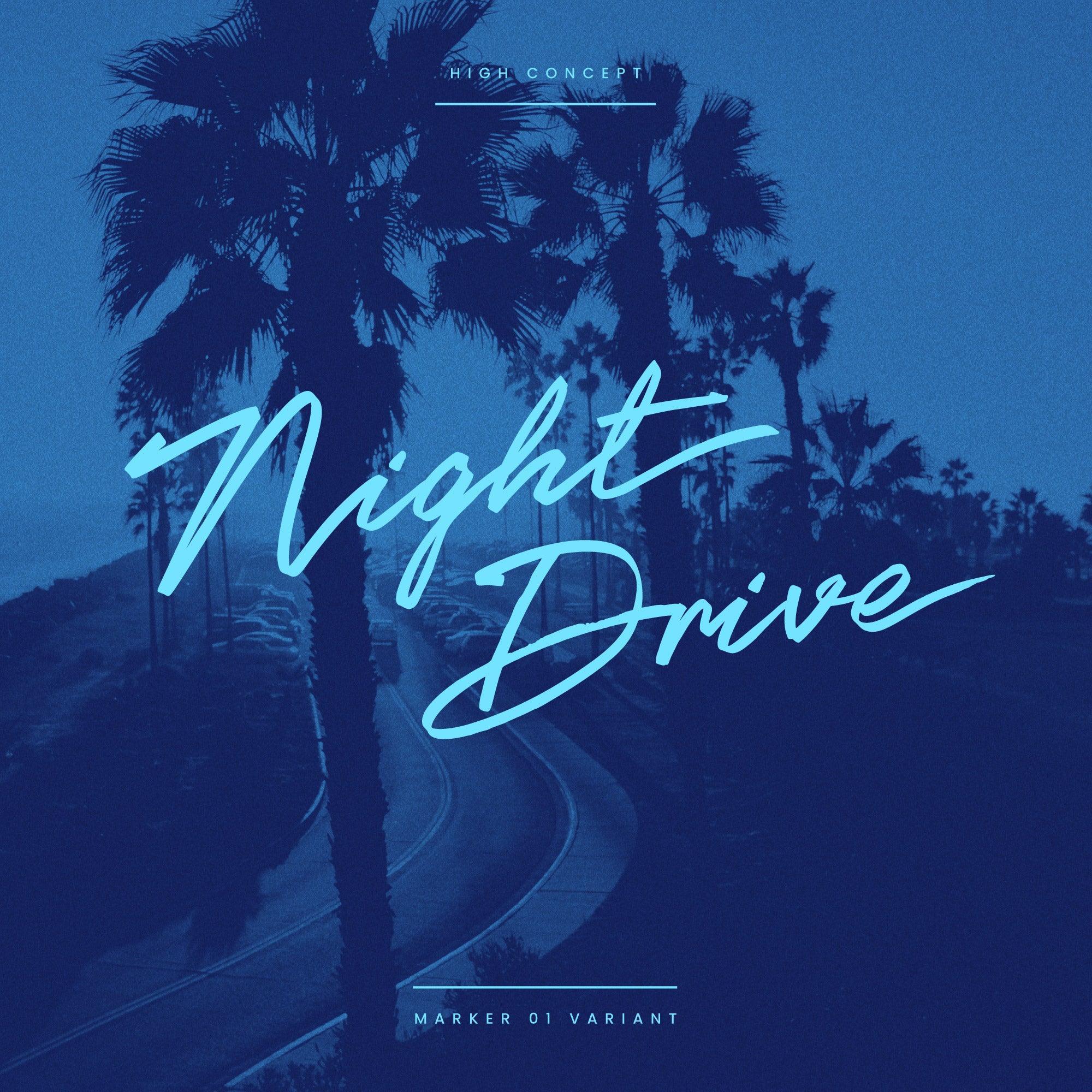 High Concept: A Slick Marker Pen Script Font