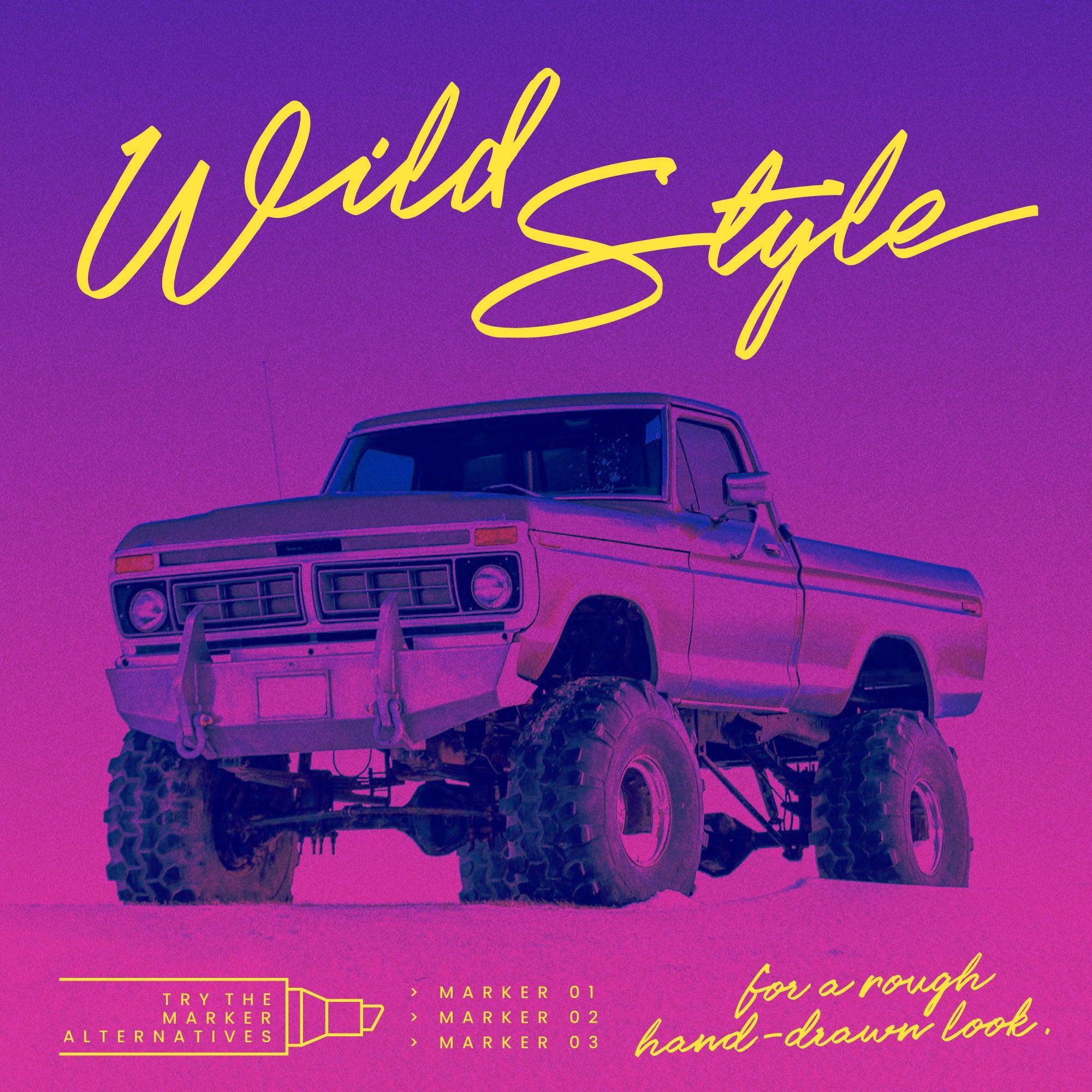 High Concept: A Slick Marker Pen Script Font