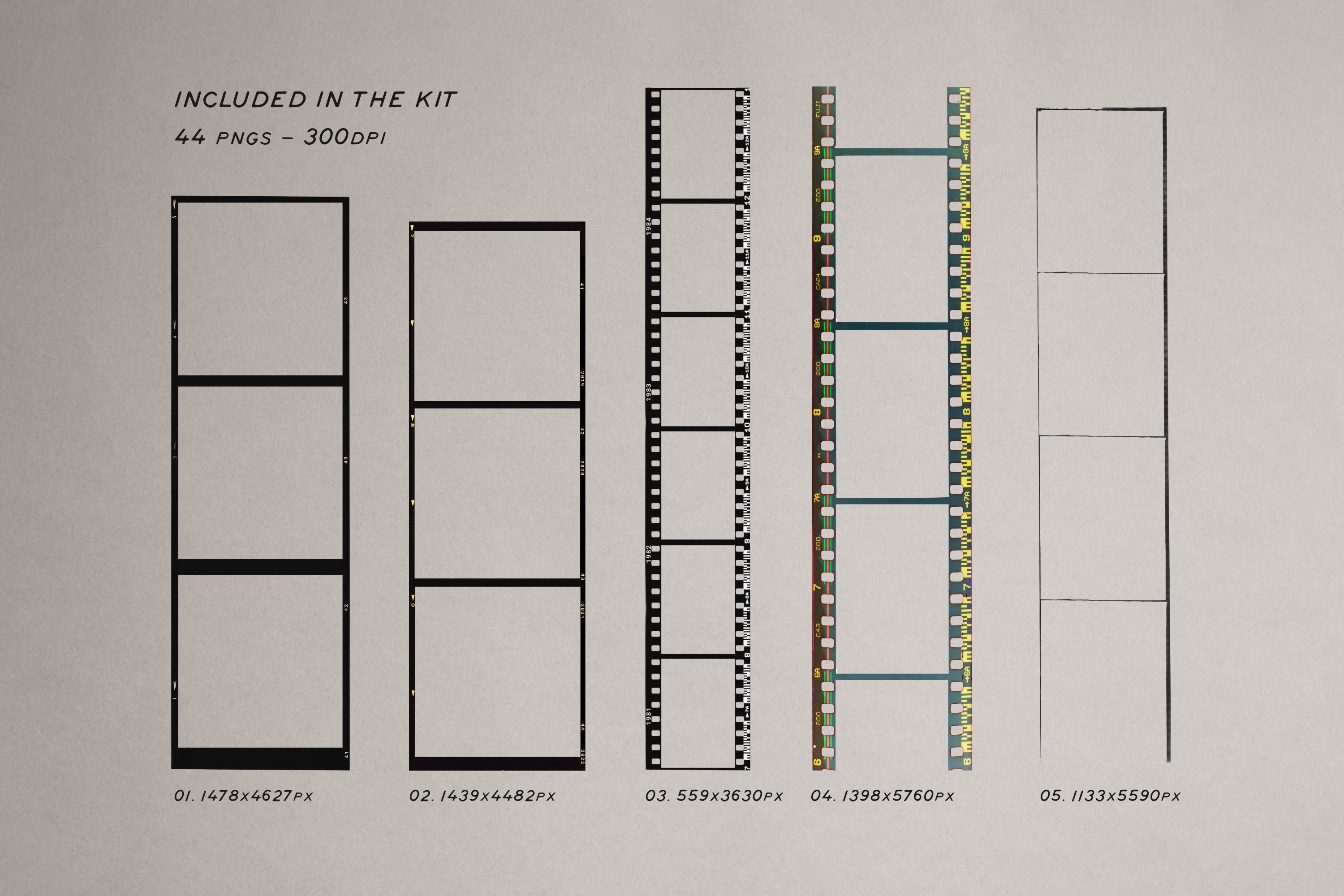 High Quality Film Frames Kit