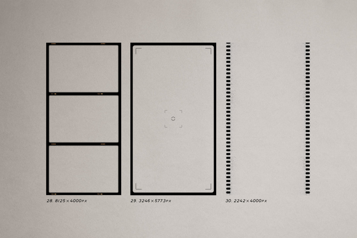 High Quality Film Frames Kit by Sparrow – Studio 2am