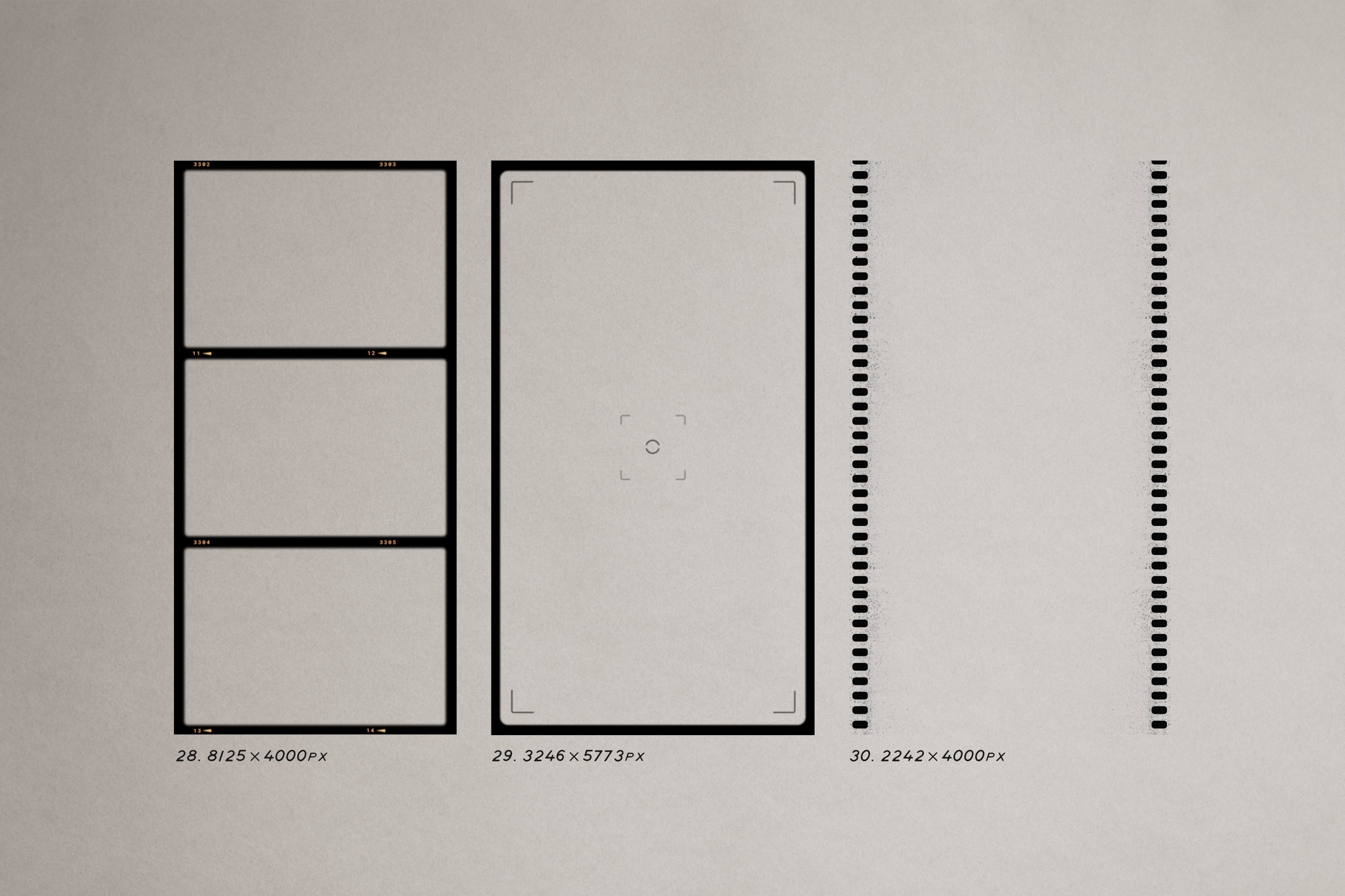 High Quality Film Frames Kit