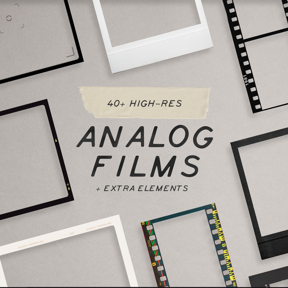 Fast Frame Films High Quality Film Frames Kit by Sparrow