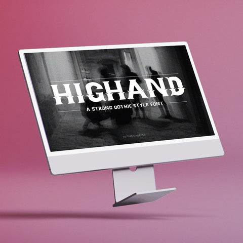 Highand – Gothic Font