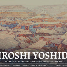 Hiroshi Yoshida Procreate Kit