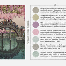 Hiroshi Yoshida Procreate Kit