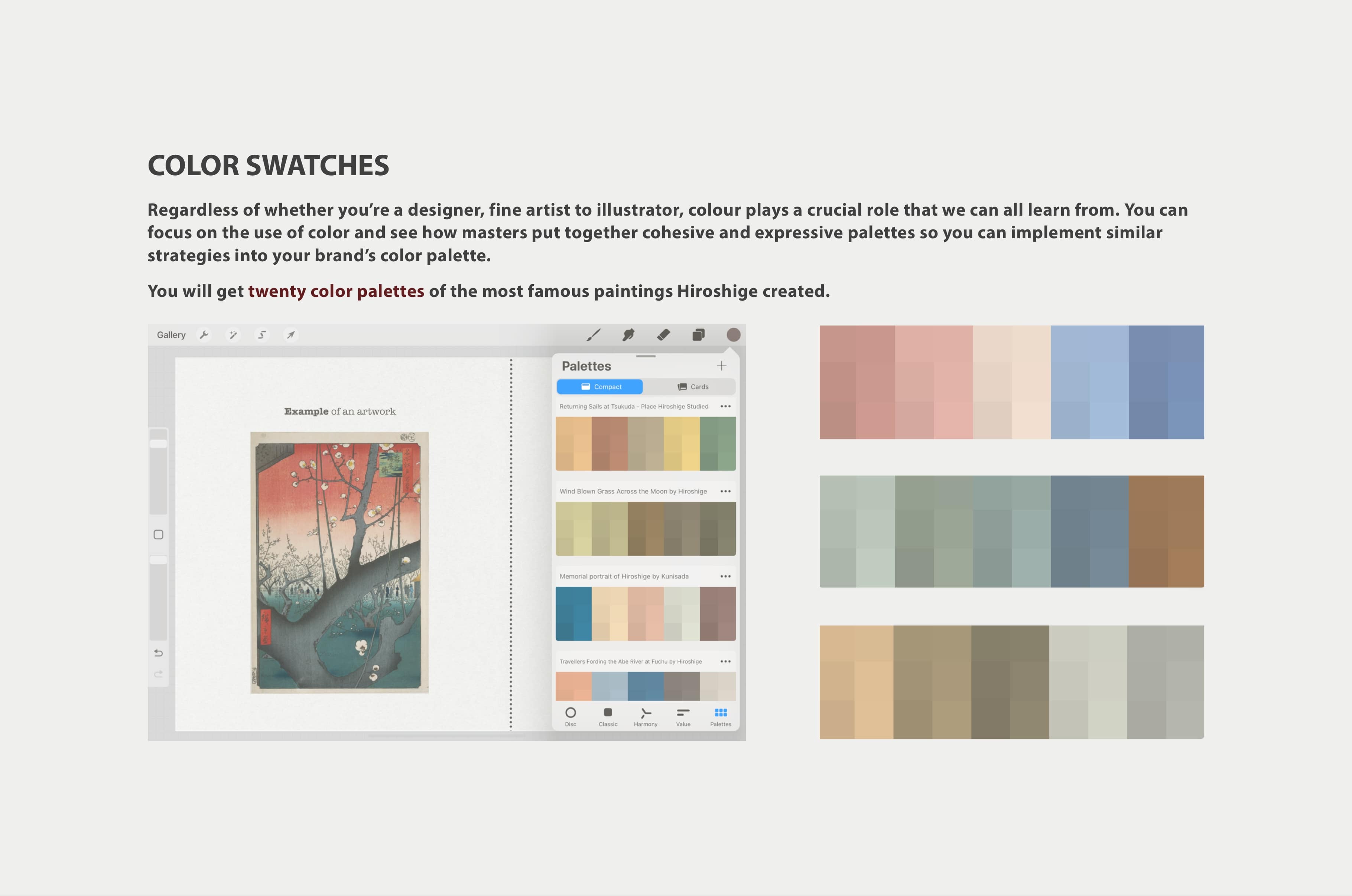 Hiroshige Procreate Kit