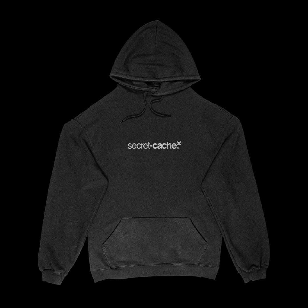 Hoodie with Elongated Sleeves Mockup