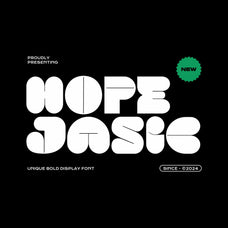 Hope Jasic - Bold Rounded Font by Imoodev, preview 1