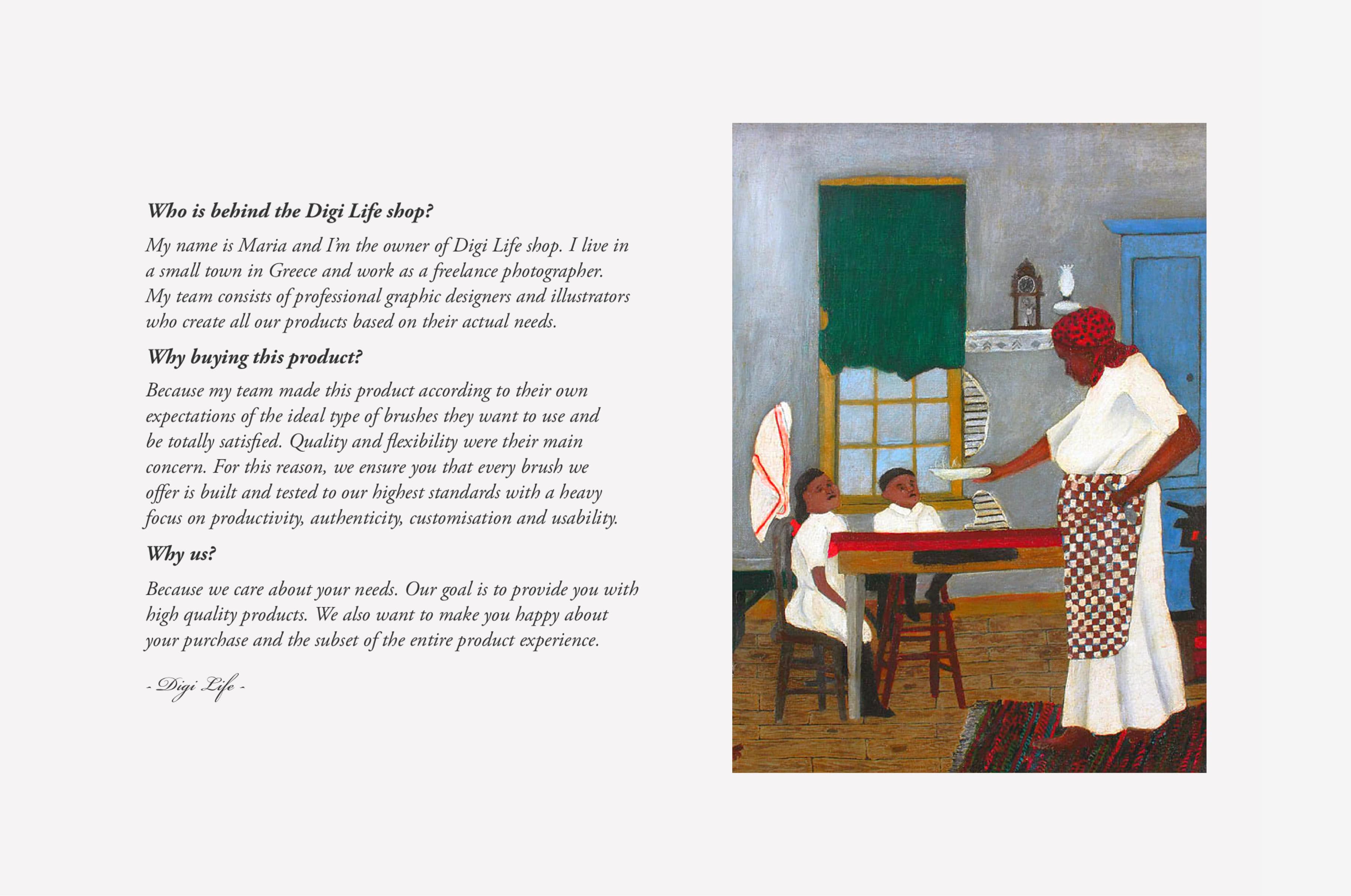 Horace Pippin Procreate Brushes