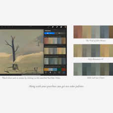 Horace Pippin Procreate Brushes