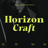 Horizon Craft - Bold Elegant Serif Font