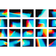 Horizontal Slatted Glass Backgrounds