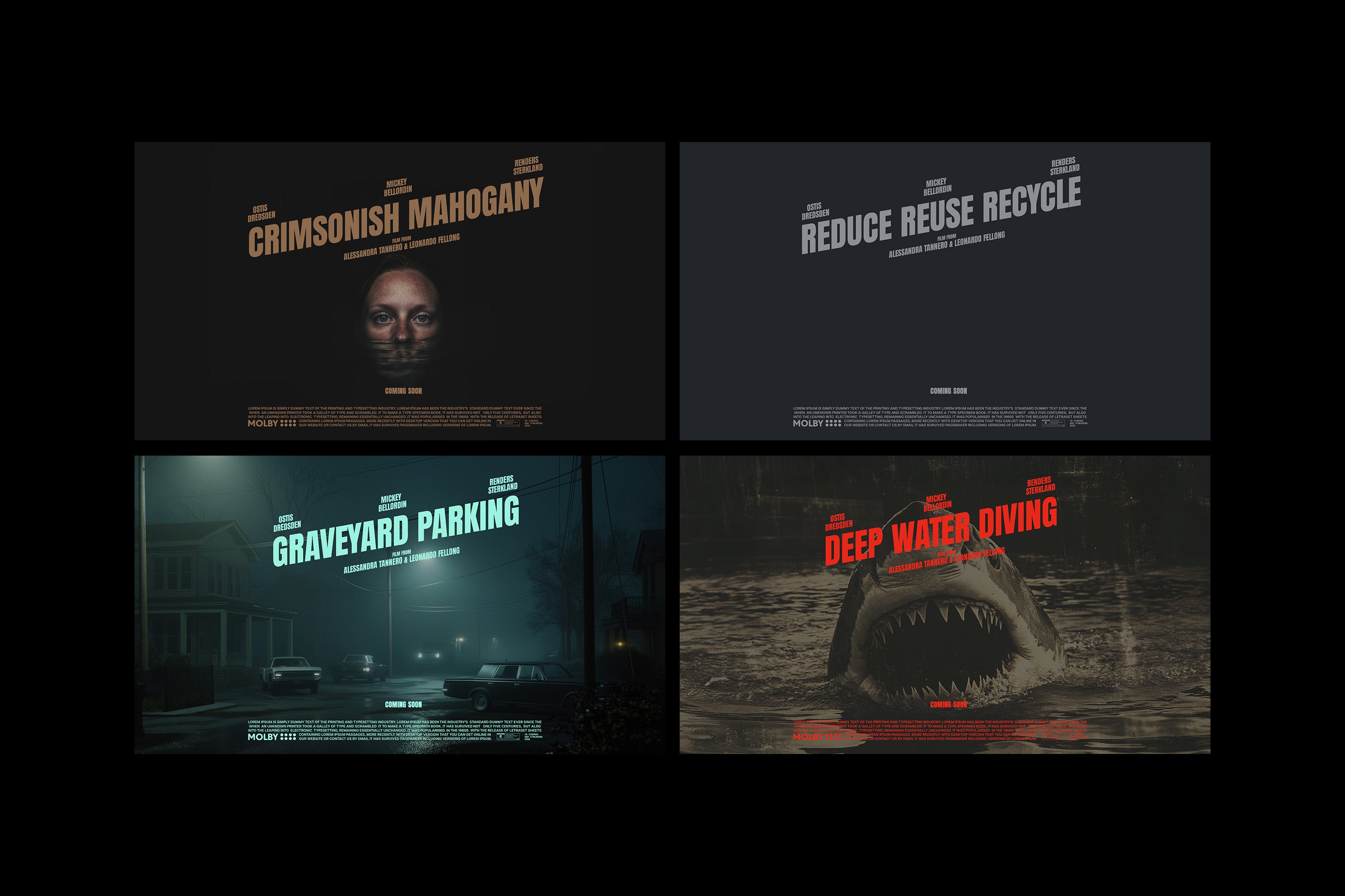 Horror Film Titles Collection