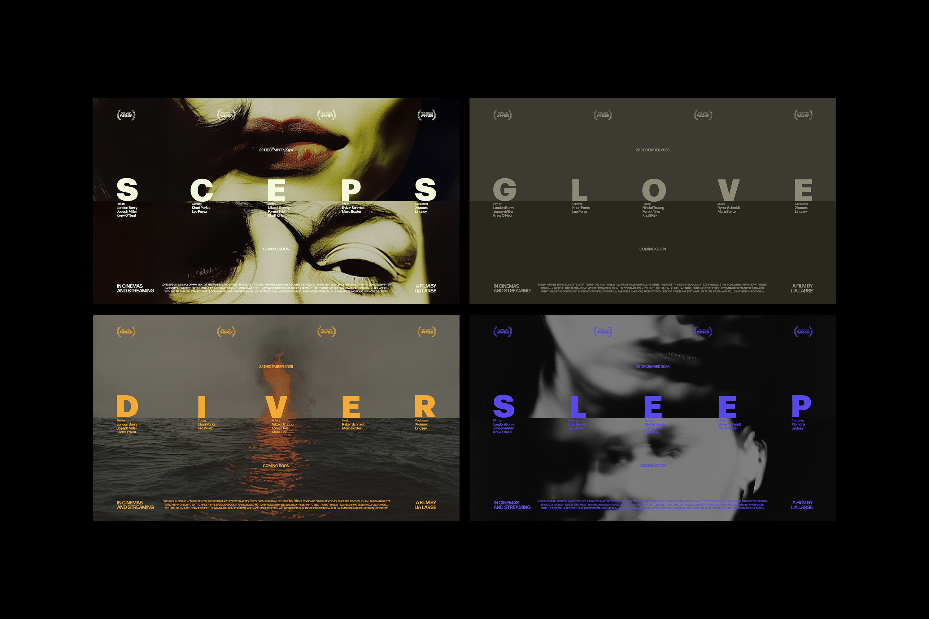 Horror Film Titles Collection