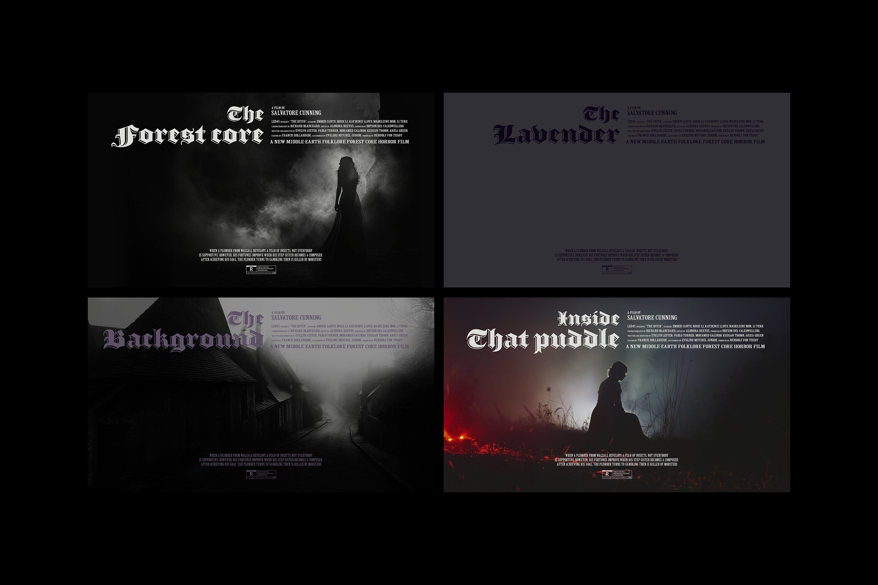 Horror Film Titles Collection