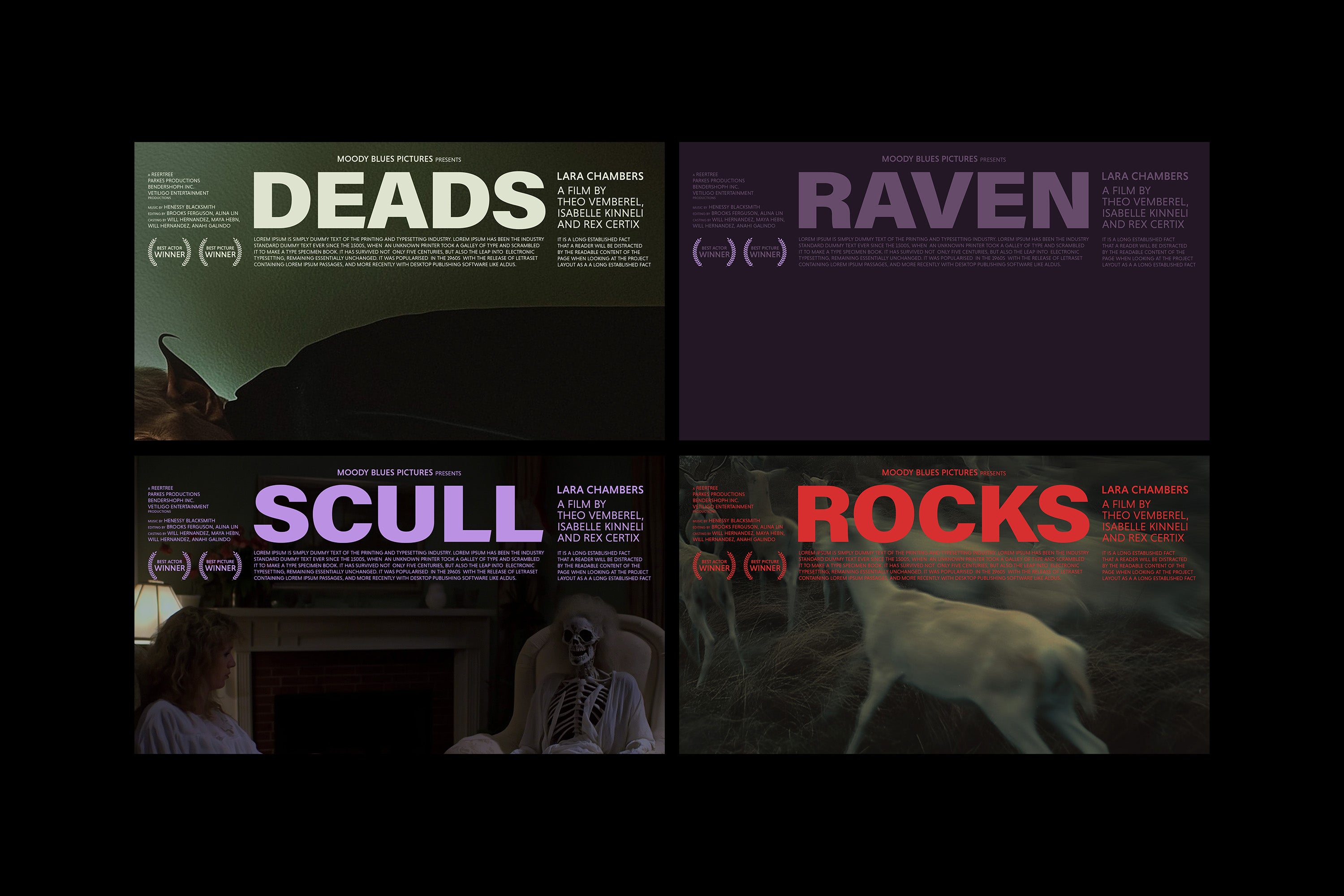 Horror Film Titles Collection