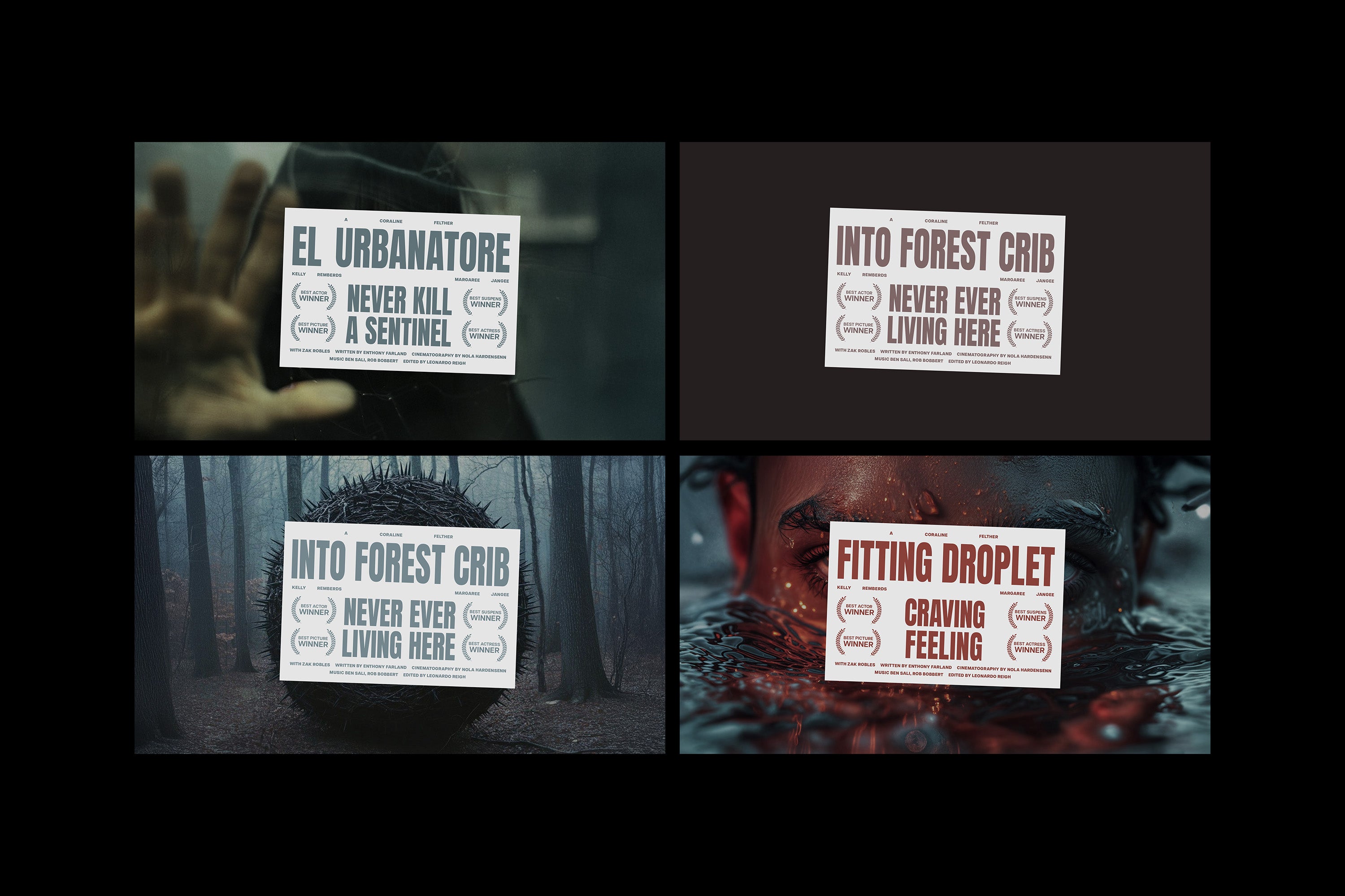 Horror Film Titles Collection