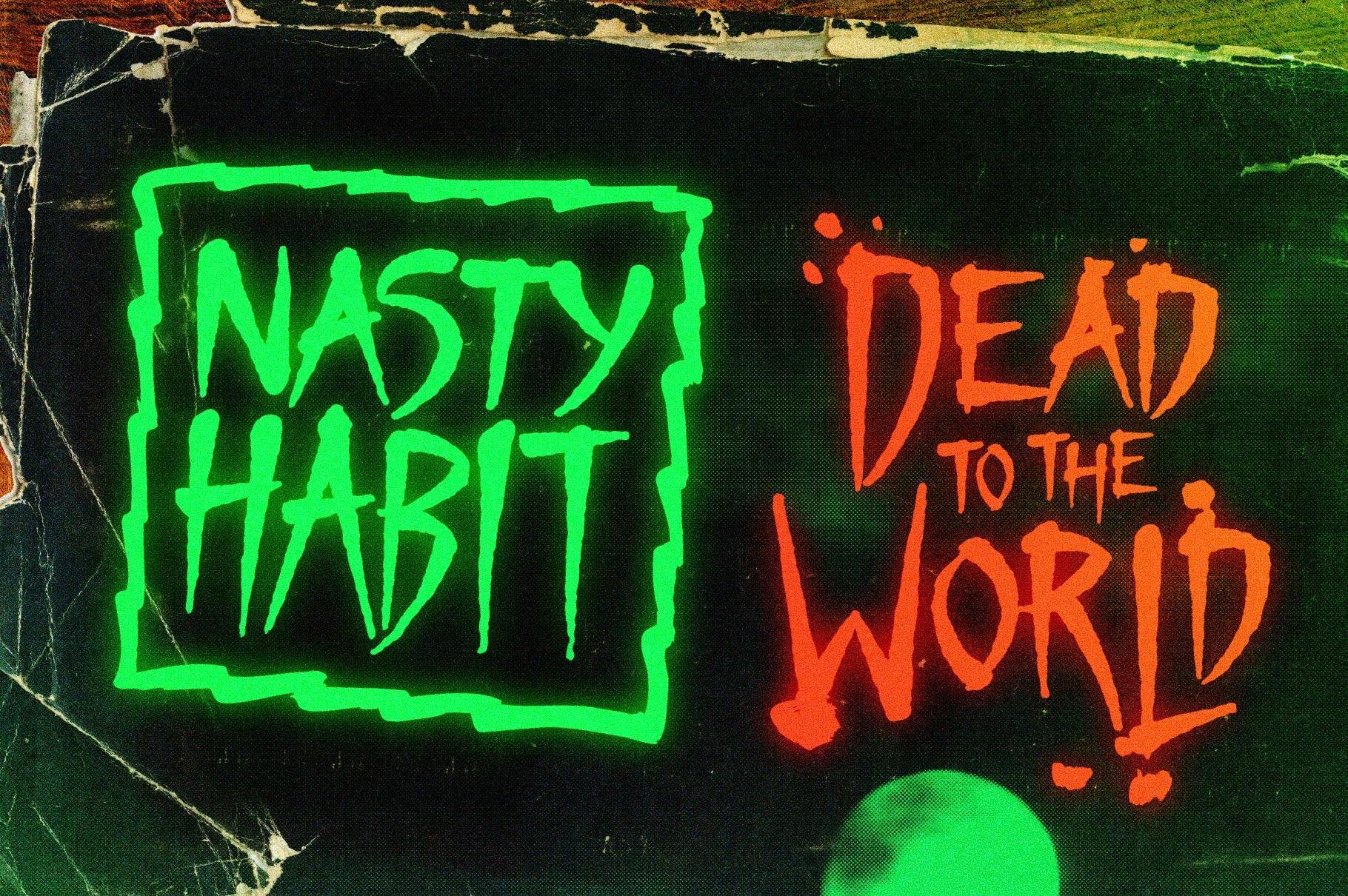 HorrorScope - A Hand-Made Horror Font Foretelling Creepy Tales of Terror!