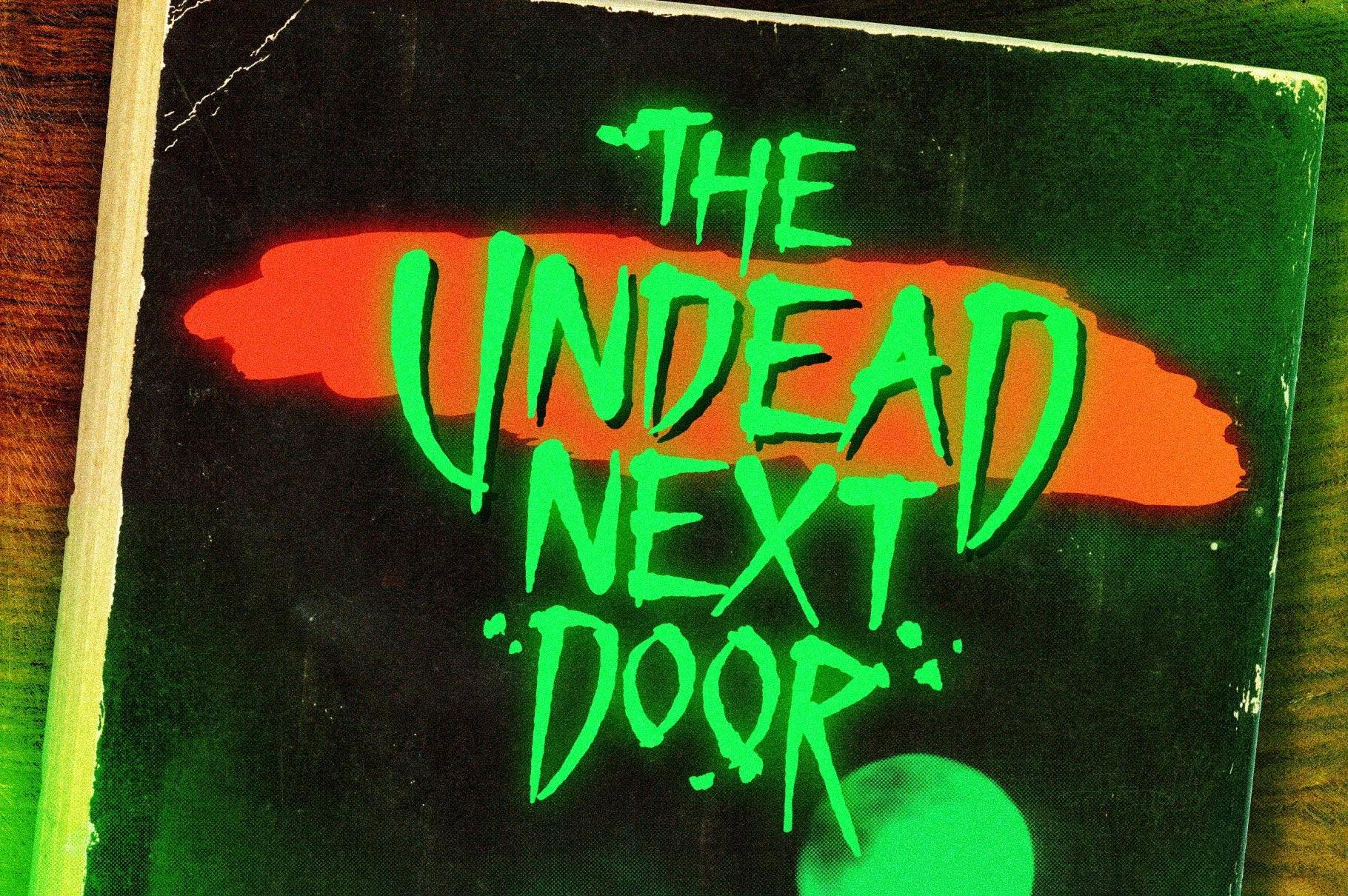 HorrorScope - A Hand-Made Horror Font Foretelling Creepy Tales of Terror!